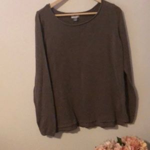 Brown Old Navy Knit Sweater